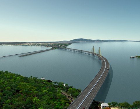 obra-so-deve-comecar-no-fim-de-2012-1 A nova ponte tem valor de contrato de R$ 597.190.345,20. Um deságio de 1,4% (índice arredondado) em relação ao valor máximo proposto na licitação: R$ 605.452.584,97.