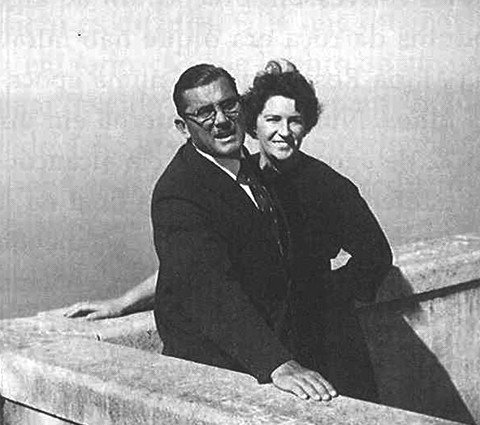 centenario-do-empreendedor-e-lembrado-1 Santos e a esposa, Hilda Fontanella Guglielmi, com quem teve a maior parceria em toda a sua vida. Apesar de ter construído um verdadeiro império, o homem humilde era o que falava mais alto em seu pensamento - Foto:Arquivo da Família/Notisul