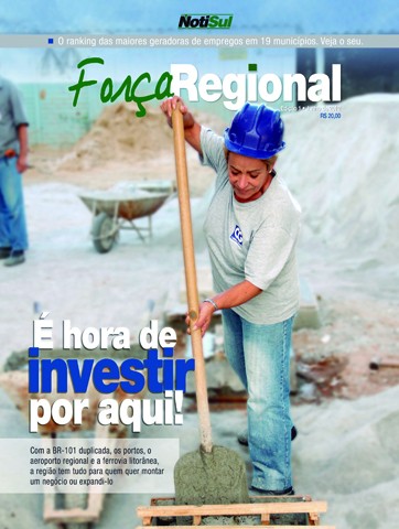 A revista do Notisul, um projeto inédito, mostra o potencial de todos os municípios da Região Metropolitana de Tubarão.