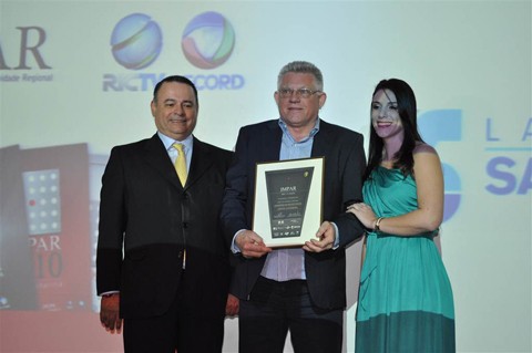 O prêmio foi entregue em cerimônia realizada na Associação Comercial de Criciúma (Acic) 