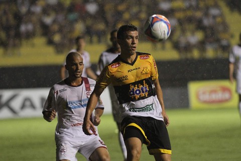 Tigre manteve o domínio da bola em praticamente  todo o jogo  -  Foto:Criciúma EC/Divulgação /Notisul
