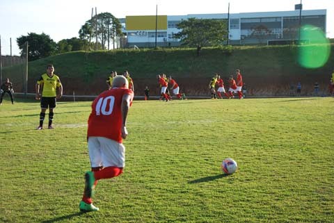 No primeiro jogo-treino do ano, a equipe do Leão mostrou bom ritmo de jogo e alcançou a vitória  -  Foto:Luiz Henrique Fogaça/Divulgação/Notisul