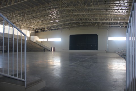 Falta pouco para a obra da Arena estar concluída  -  Foto:Pâmela Mendes/Prefeitura de Tubarão/Divulgação/Notisul
