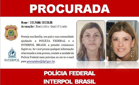 Silvana Seidler está desaparecida desde o dia da morte da filha de 7 anos. - Foto: Divulgação/Notisul.