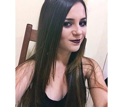Mariana Matei foi assassinada, aos 15 anos, no dia 30 de janeiro, no bairro Congonhas, em Tubarão. Foto: Arquivo de família/Divulgação/Notisul.