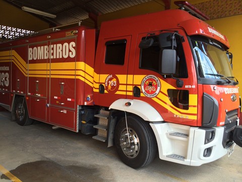 O treinamento de bombeiro inclui gerenciamento de situações de estresse  -  Foto:Corpo de Bombeiros de Braço do Norte/Divulgação/Notisul
