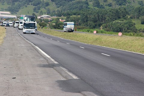 A operação tem o objetivo de evitar filas e acidentes de trânsito  - Foto:Divulgação/Muriel Albonico/Esga/Dnit-SC/Notisul