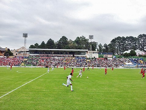 Atlético Tubarão fará um dos jogos da pré-temporada no campo do Veranópolis (RS). - Foto: Veranópolis Esporte Clube/Divulgação/Notisul.