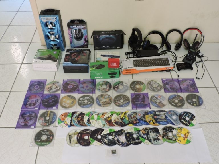 Polícia prende autor de roubo em loja de videogames