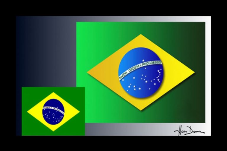 Giro pelo Brasil: designer propõe nova bandeira para o Brasil