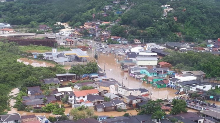 Chuva em Florianópolis