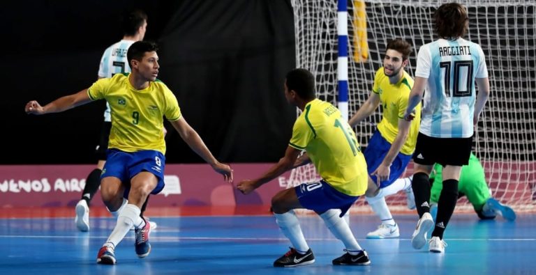 Jogos Olímpicos da Juventude: Com tubaronenses, Brasil disputa o ouro no futsal