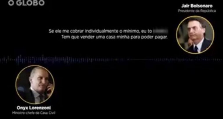 Onyx classifica como “falta de ética” vazamento de conversa com Bolsonaro por jornalista