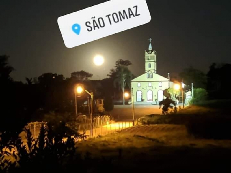 Foto enviada pelo leitor Alex Sandro Cargnin - Comunidade de São Tomaz - Imaruí