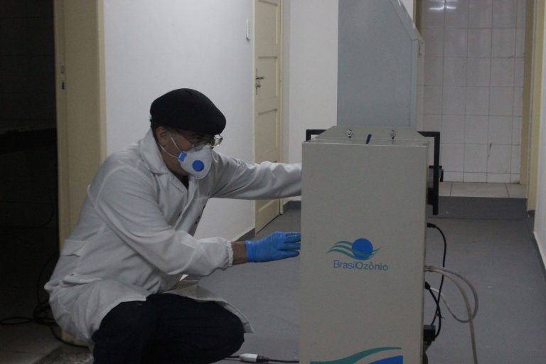 Em Criciúma: Unesc utiliza ozônio para combater contaminação por coronavírus