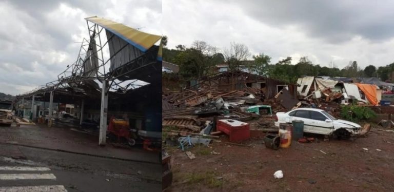 Defesa Civil de SC não descarta a ocorrência de um tornado