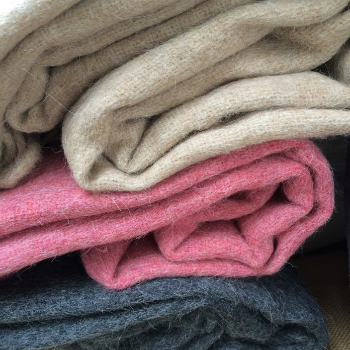 #Pracegover Foto: na imagem há cobertores