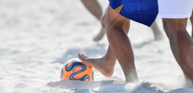 Beach Soccer Taça Bahamas será retomado em março em Garopaba
