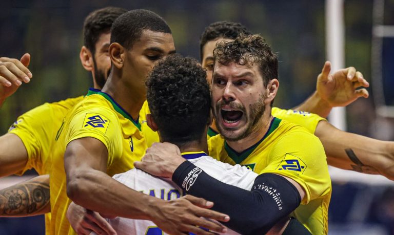 Liga das Nações: Brasil bate Irã, mesmo com saída de Alan no 1º set