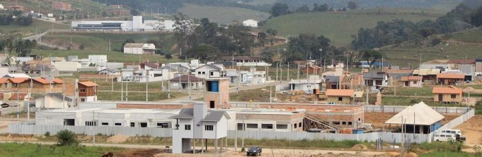 #ParaTodosVerem Na foto, a vista do Complexo de Educação do bairro Encosta do Sol, em São Ludgero