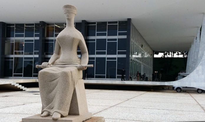 #ParaTodosVerem Na foto, a fachada do Supremo Tribunal Federal, em Brasília