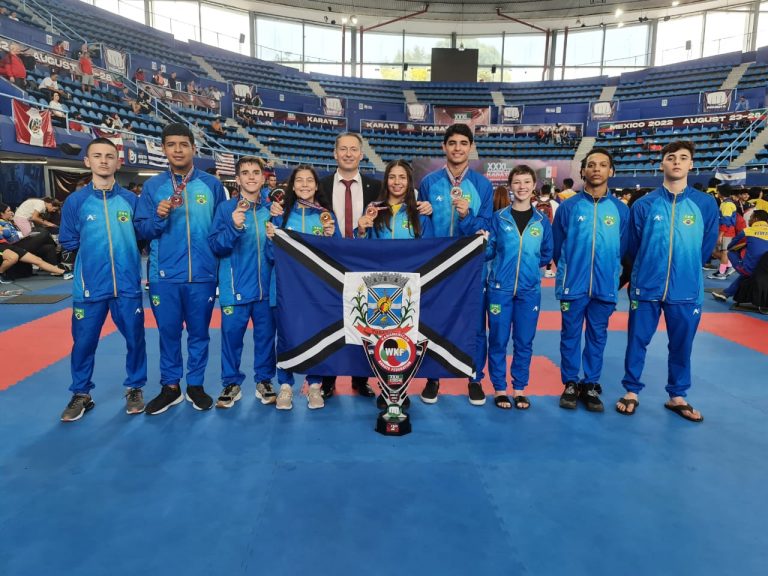 Equipe da Associação Impacto conquista medalhas no Pan-Americano de Karatê