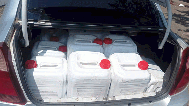 Contrabando de mais de 700 litros de agrotóxicos é apreendido em Cunha Porã