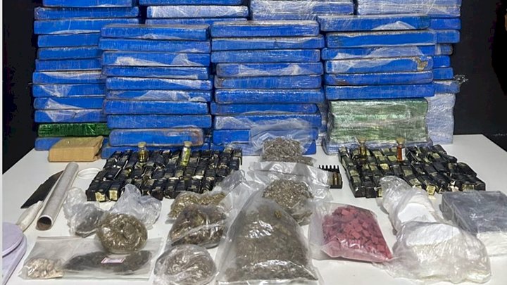 Polícia Militar apreende mais de 70 kg de drogas em Itajaí