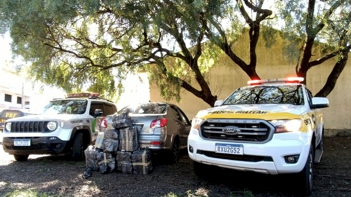 Polícia Militar apreende mais de 150 quilos de maconha em Xanxerê