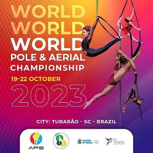 Cidade de Tubarão sedia Campeonato Mundial de Aéreos e Pole Sport Artistic
