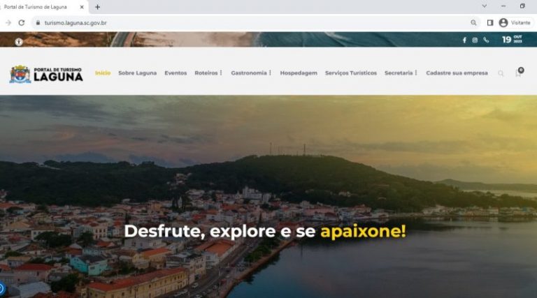 Cidade de Laguna divulga novo portal de turismo