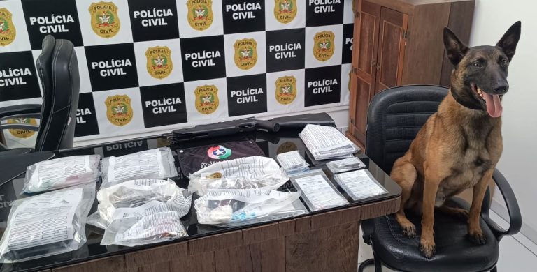 Polícia Civil de SC apreende armas, drogas e prende suspeitos em Sombrio