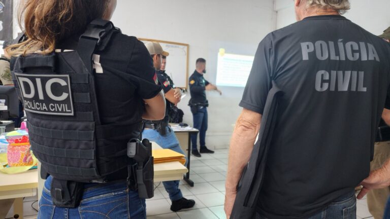 Polícia Civil prende cinco em operação contra o crime organizado em Criciúma