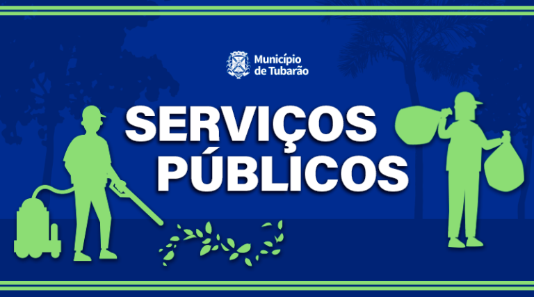 Cronograma de serviços públicos para a semana de 1º a 06 de abril em Tubarão