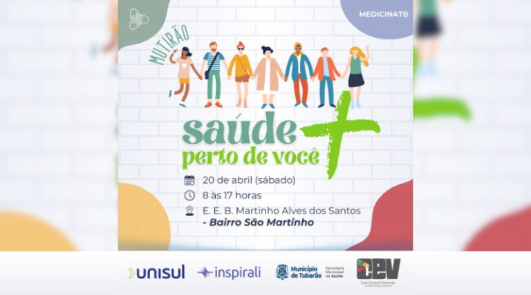 Programa saúde + perto de você chega ao bairro São Martinho neste sábado