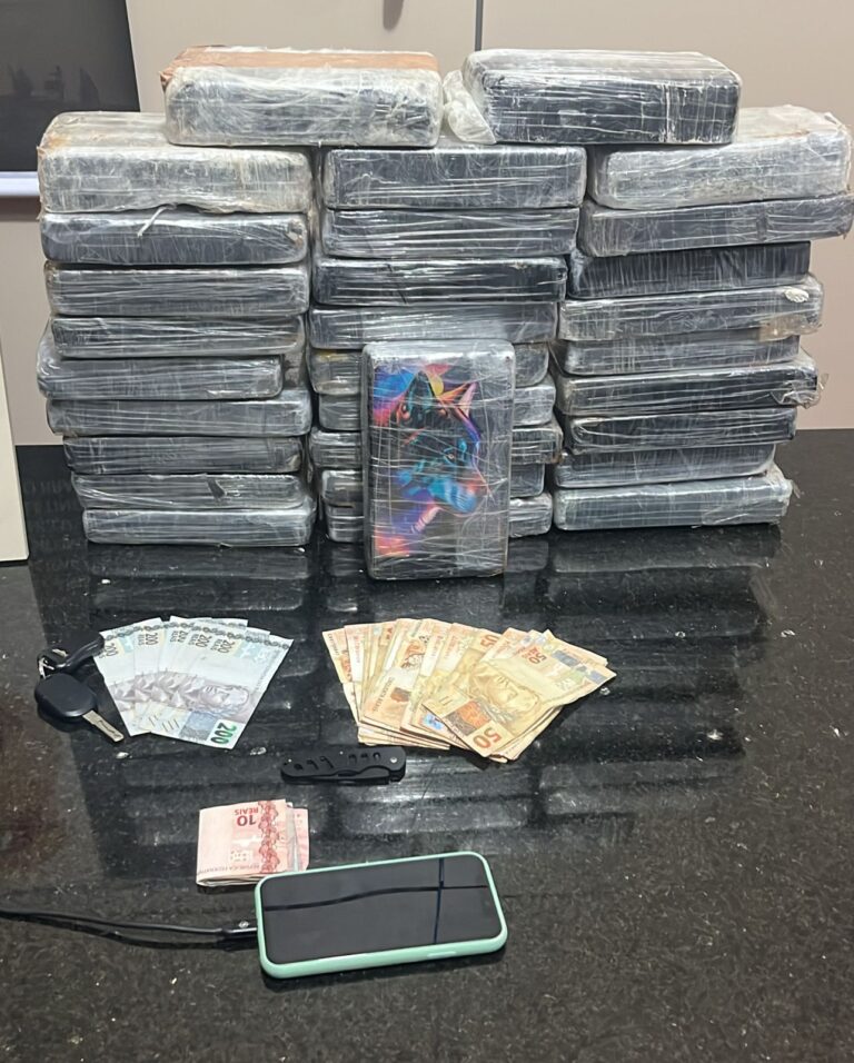 FICCO/SC prende homem com 35kg de cocaína em Içara