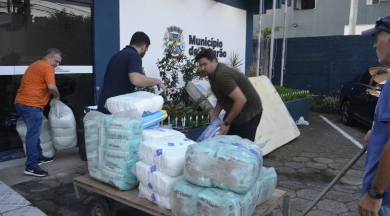 Tubarão prepara envio de doações para vítimas de enchente no Rio Grande do Sul
