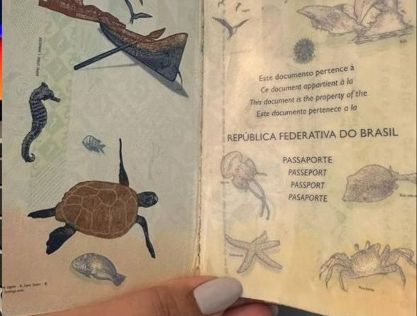 Novo passaporte brasileiro destaca símbolos de Laguna