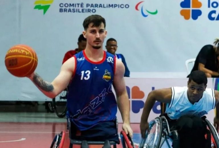 Lagunense é convocado para seleção brasileira de basquete em cadeira de rodas