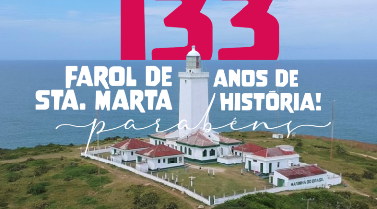 Farol de Santa Marta celebra 133 anos de história em Laguna