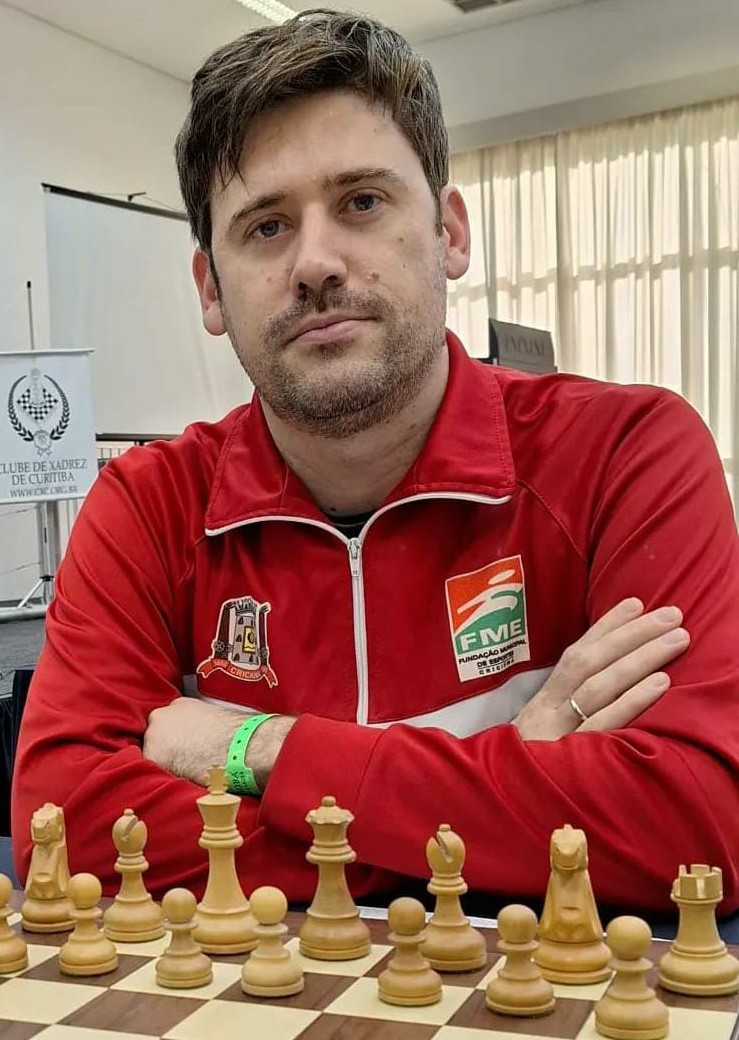 Técnico de Criciúma comandará equipe de xadrez do Brasil nos Jogos do Brics na Rússia
