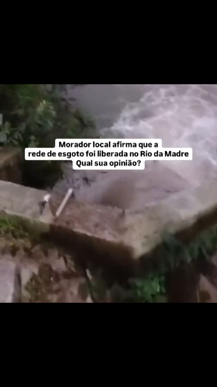 Tubarão Saneamento desmente fake news sobre esgoto no Rio da Madre
