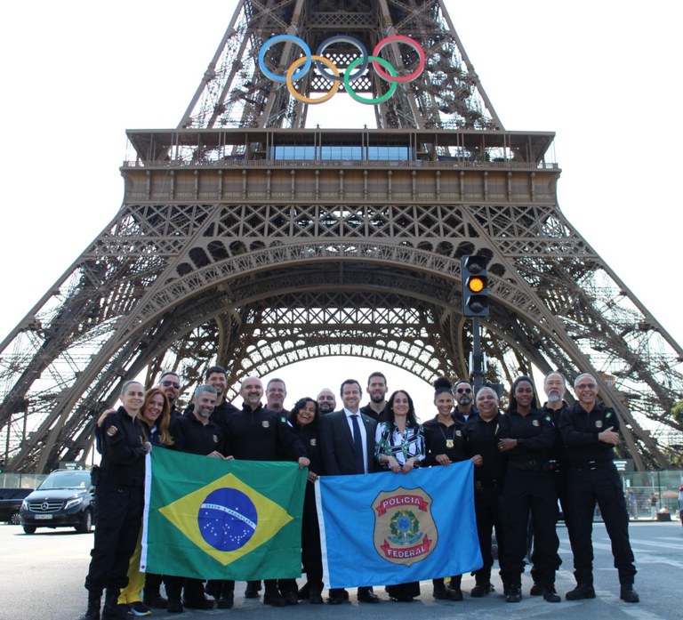 Polícia Federal atua na segurança dos Jogos Olímpicos em Paris