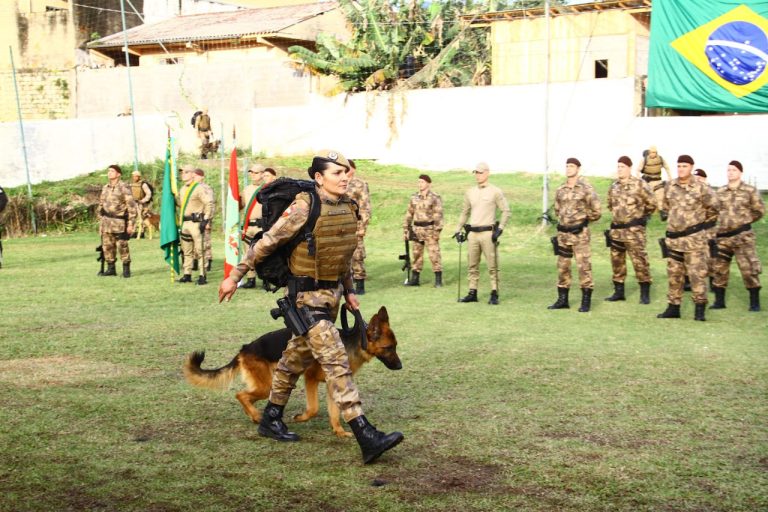 Polícia Militar forma 24 novos policiais para Operações com Cães
