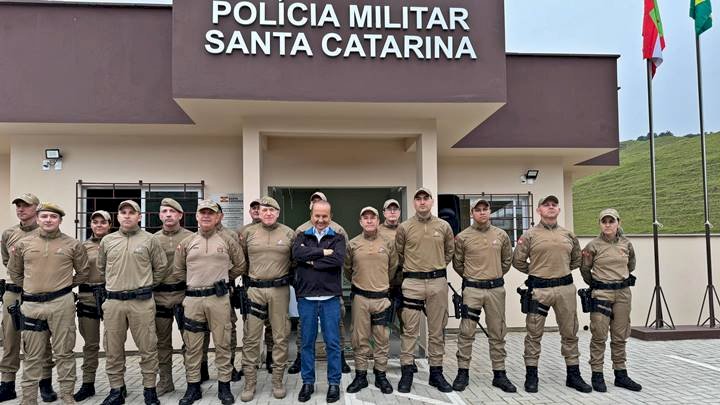 Novo quartel da Polícia Militar é inaugurado em São Martinho