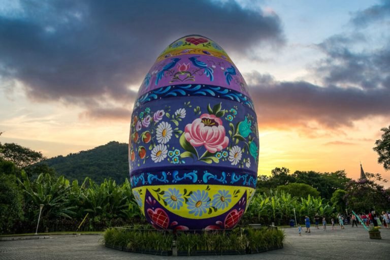 Osterfest 2025 traz ovo gigante e árvore com 115 mil casquinhas em SC
